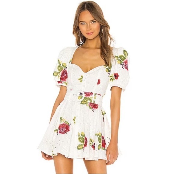 Majorelle Mackenzie Embroidered Mini Dress - Picture 3 of 10